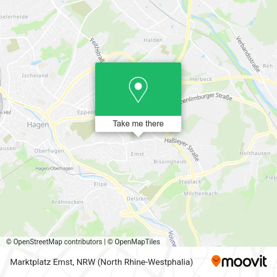Карта Marktplatz Emst