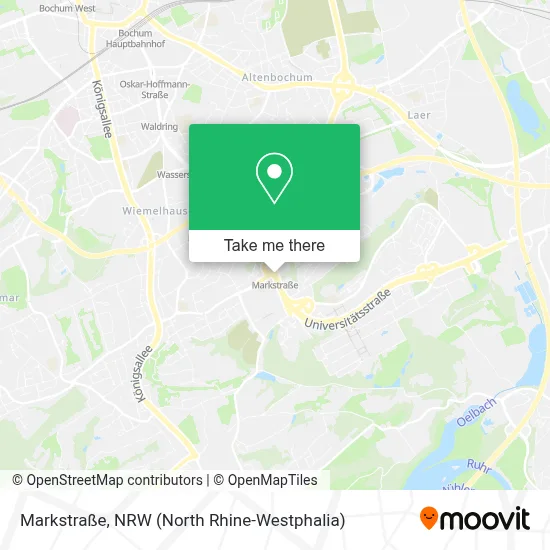 Markstraße map
