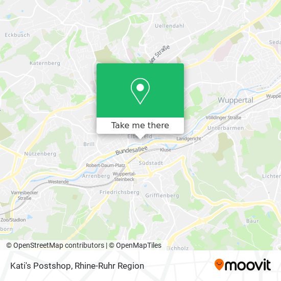 Kati's Postshop map