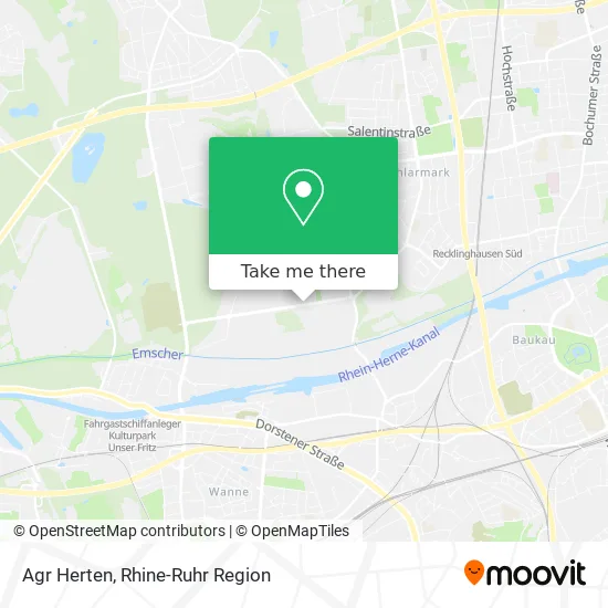 Карта Agr Herten