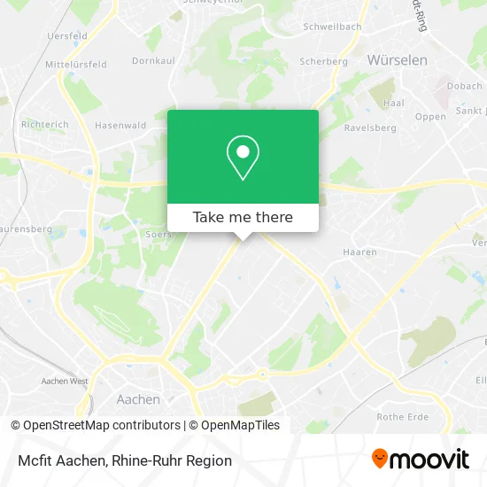 Карта Mcfit Aachen