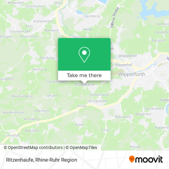 Карта Ritzenhaufe