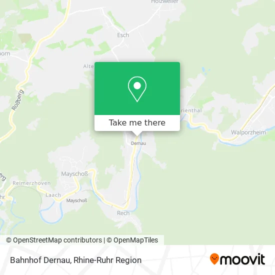 Карта Bahnhof Dernau