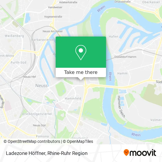 Карта Ladezone Höffner