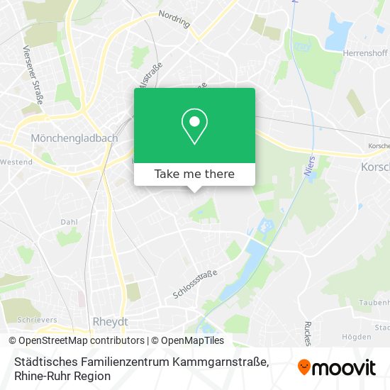 Карта Städtisches Familienzentrum Kammgarnstraße