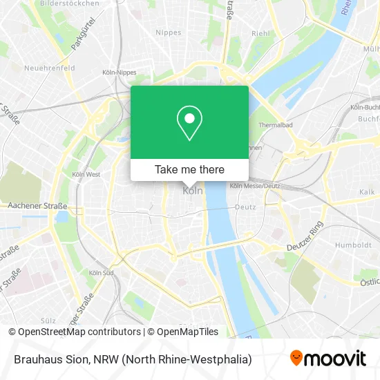 Карта Brauhaus Sion