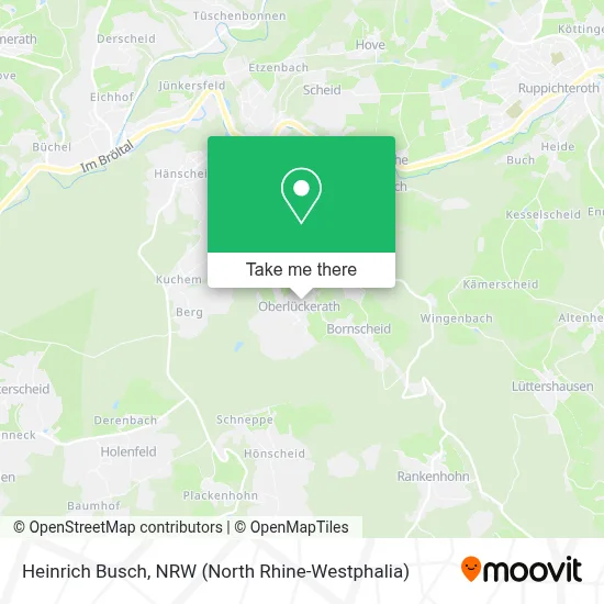 Heinrich Busch map