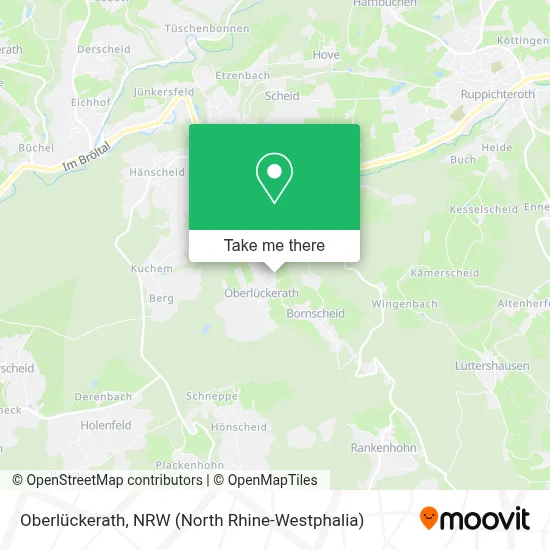Oberlückerath map