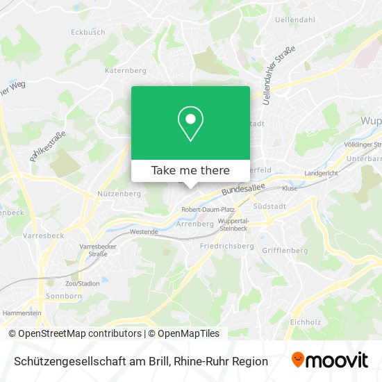 Schützengesellschaft am Brill map