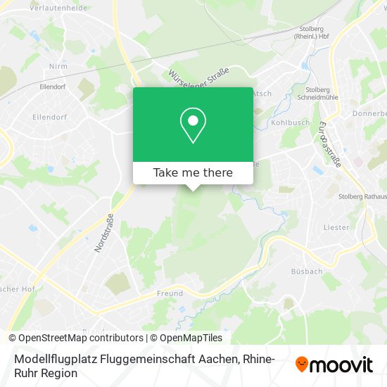 Карта Modellflugplatz Fluggemeinschaft Aachen