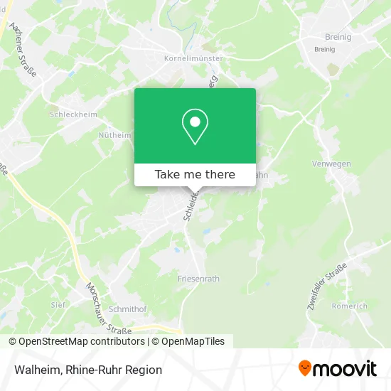 Карта Walheim