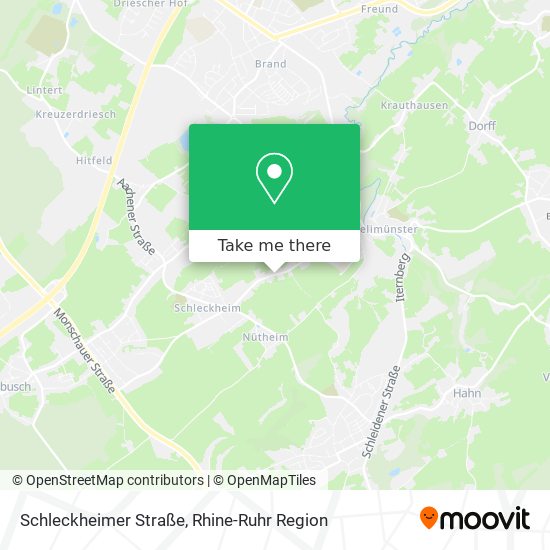 Schleckheimer Straße map