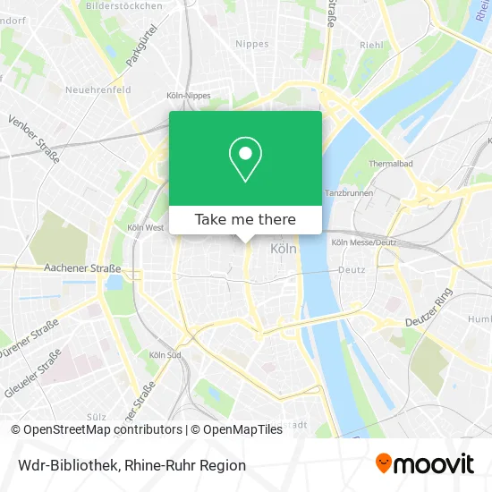 Карта Wdr-Bibliothek