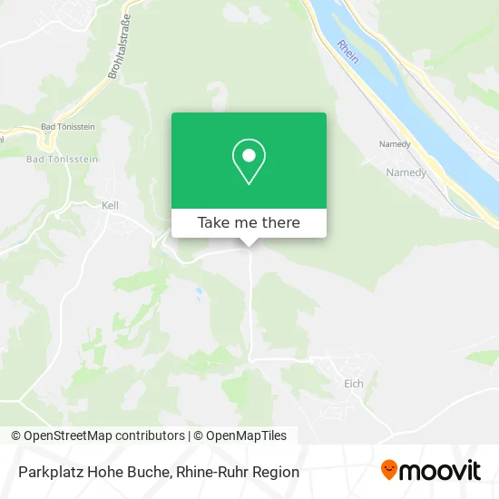 Parkplatz Hohe Buche map