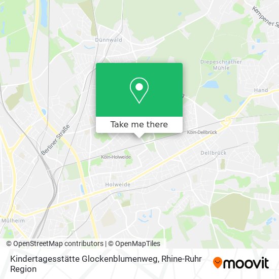 Kindertagesstätte Glockenblumenweg map