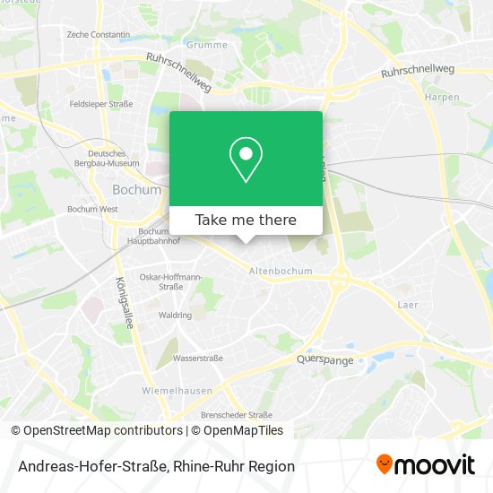 Andreas-Hofer-Straße map