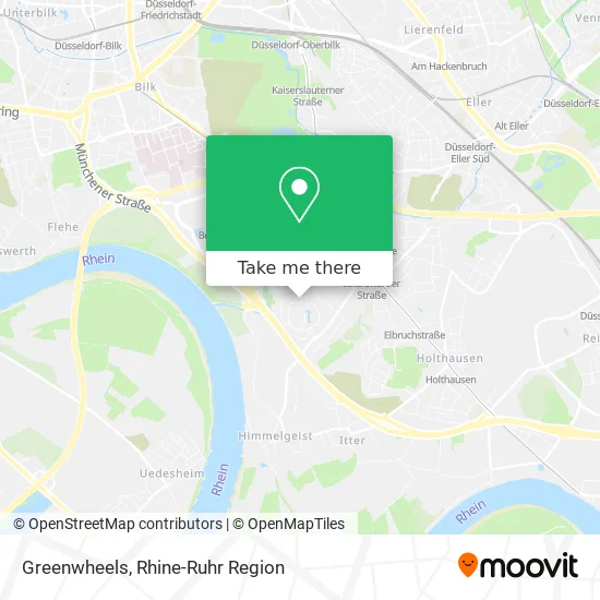 Карта Greenwheels