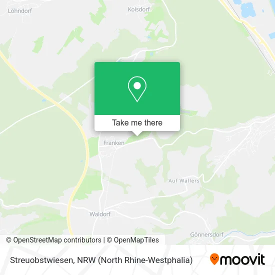 Карта Streuobstwiesen