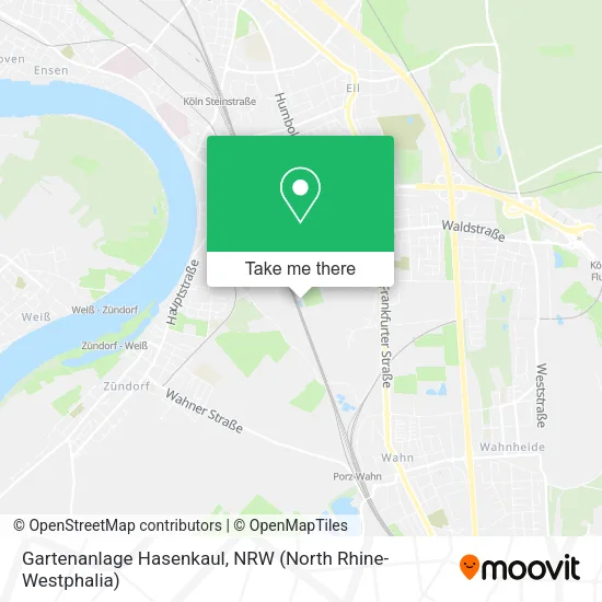 Карта Gartenanlage Hasenkaul