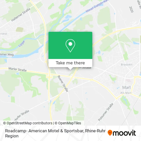 Карта Roadcamp- American Motel & Sportsbar