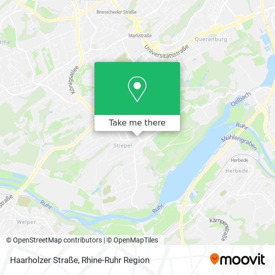 Haarholzer Straße map