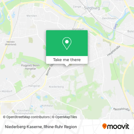 Niederberg-Kaserne map