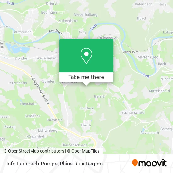 Карта Info Lambach-Pumpe