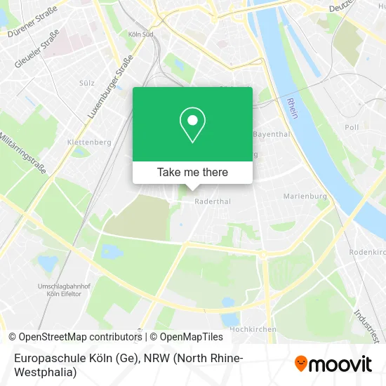 Карта Europaschule Köln (Ge)