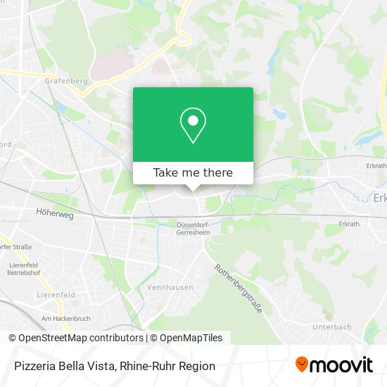 Pizzeria Bella Vista map