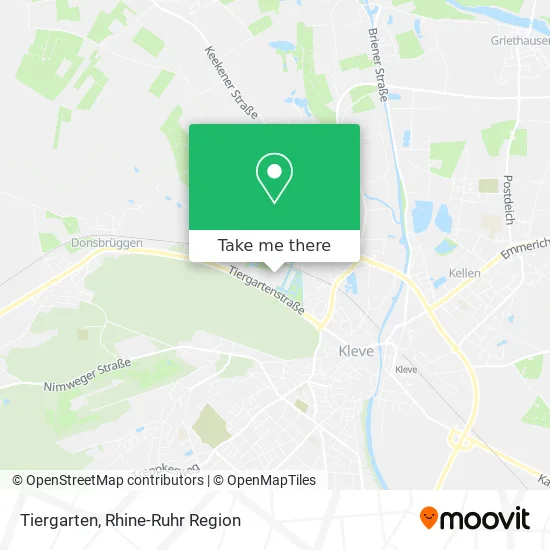 Карта Tiergarten