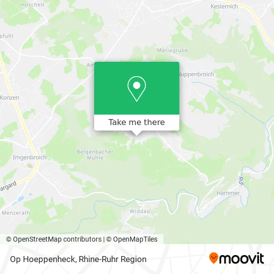 Карта Op Hoeppenheck