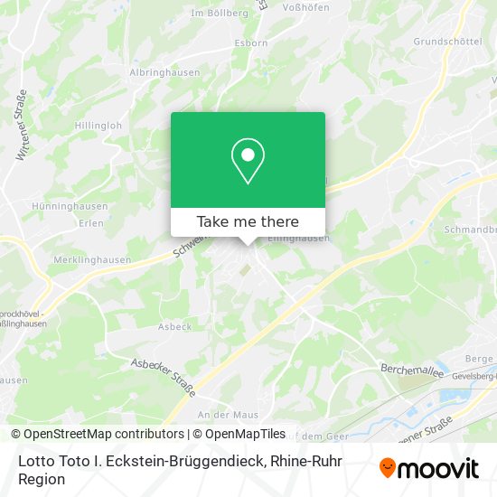 Lotto Toto I. Eckstein-Brüggendieck map