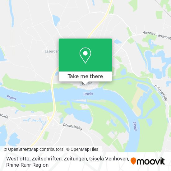 Westlotto, Zeitschriften, Zeitungen, Gisela Venhoven map