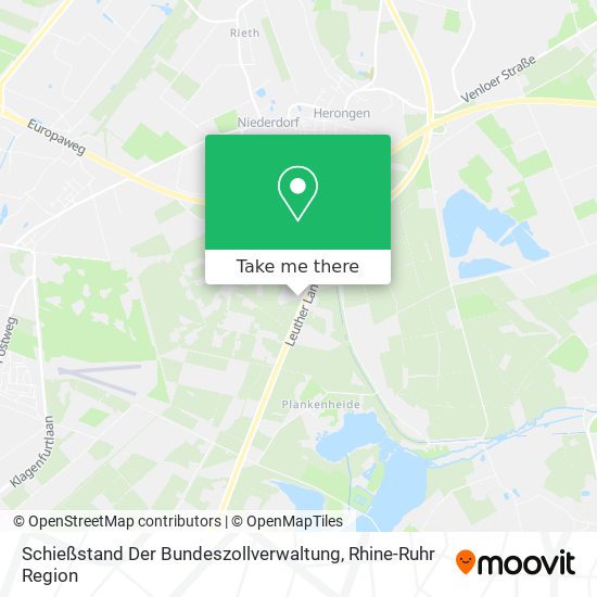 Schießstand Der Bundeszollverwaltung map