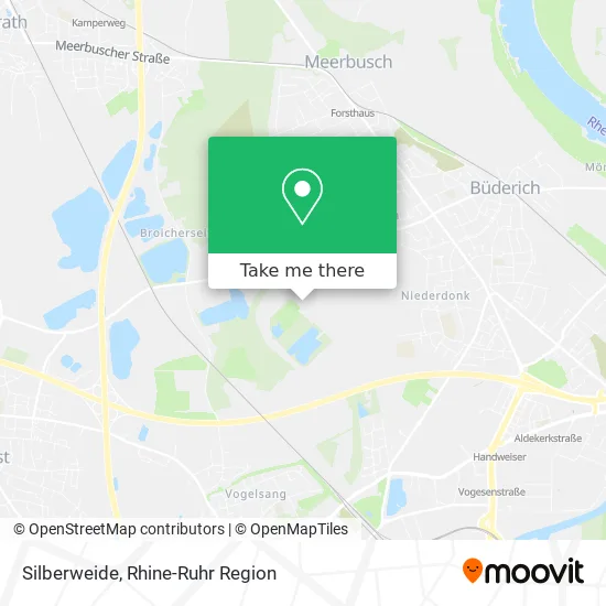 Карта Silberweide