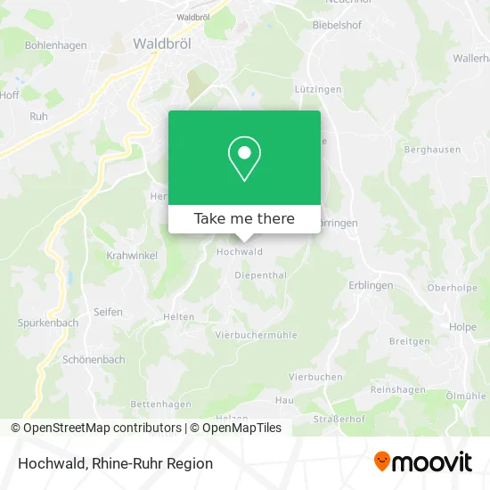 Карта Hochwald