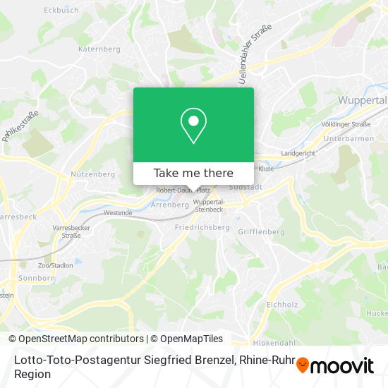 Lotto-Toto-Postagentur Siegfried Brenzel map