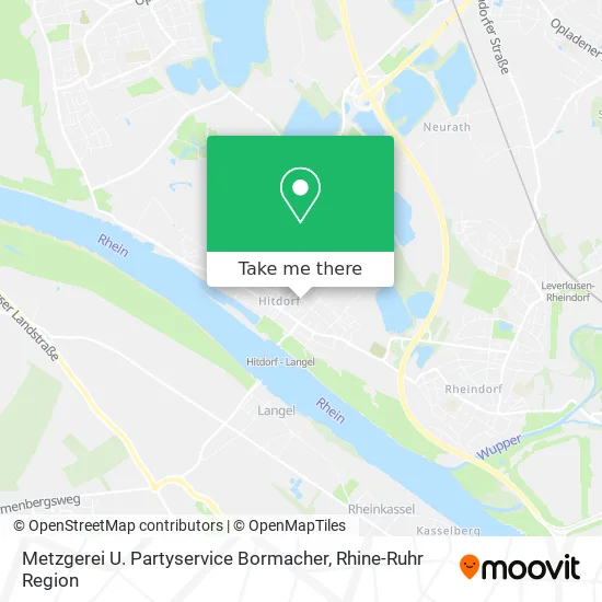 Карта Metzgerei U. Partyservice Bormacher