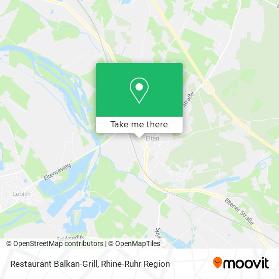 Restaurant Balkan-Grill map