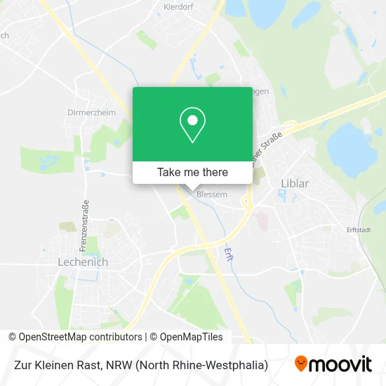 Zur Kleinen Rast map