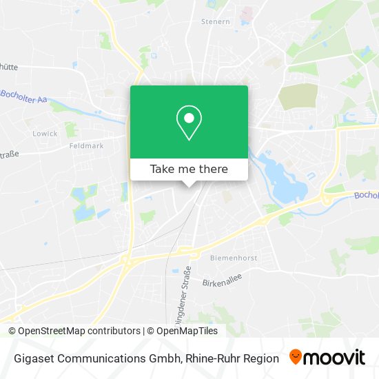 Gigaset Communications Gmbh map