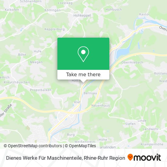 Dienes Werke Für Maschinenteile map