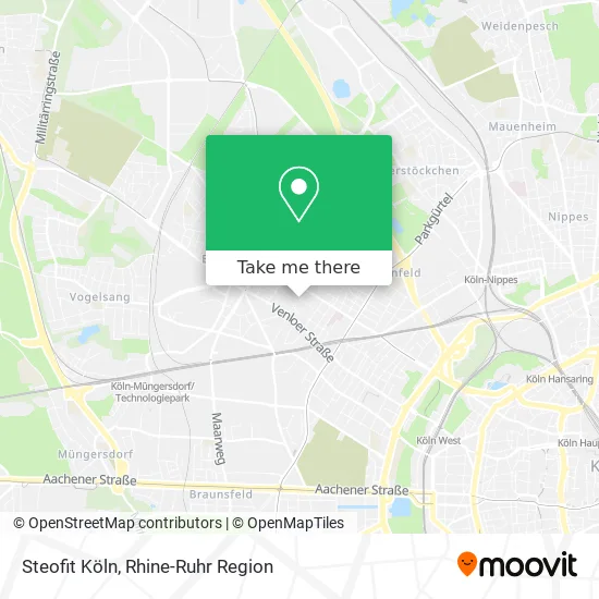 Карта Steofit Köln