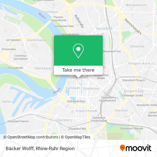 Bäcker Wolff map
