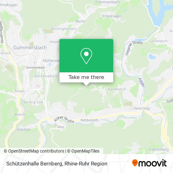 Schützenhalle Bernberg map