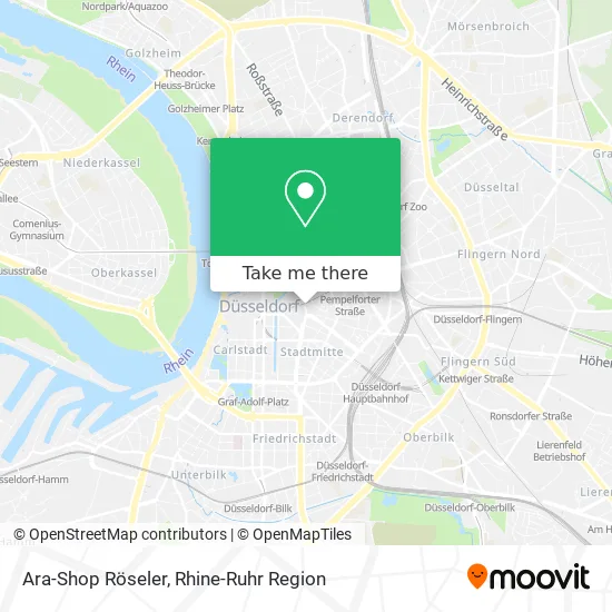 Карта Ara-Shop Röseler