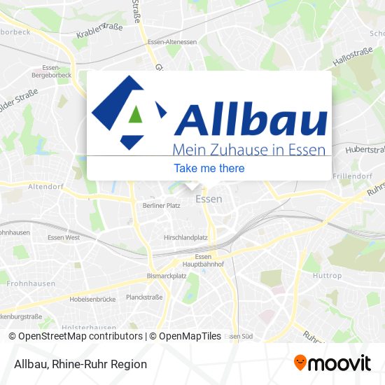 Allbau map