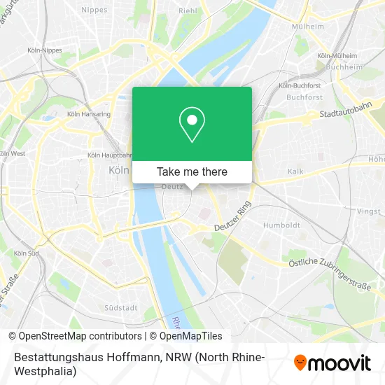 Bestattungshaus Hoffmann map