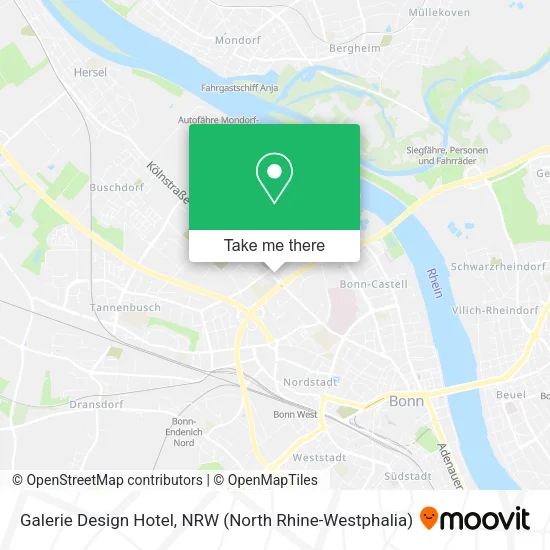 Карта Galerie Design Hotel