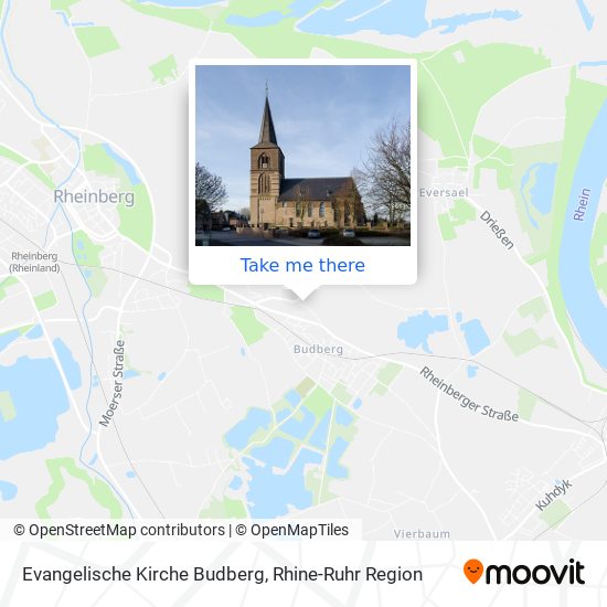 Evangelische Kirche Budberg map